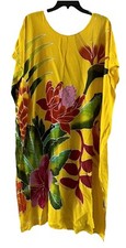 Tahiti Moorea bora bora Island Kaftan dress Floral  beach Assemble A TAHITI M/L