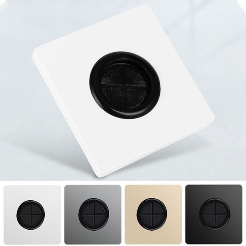 Wall Blank Panel Cable Socket Panel Cable Cover Decorative Cover Outlet Hole - Picture 4 of 16