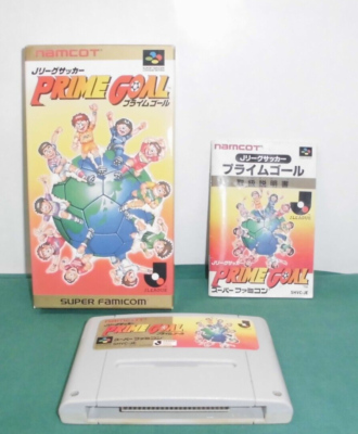 Jeu Super Famicom Prime Goal - Version Japonaise - Bon état Complet