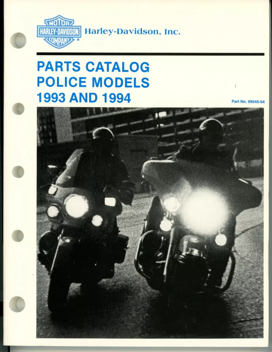 Harley davidson police motorcycle cheap parts
