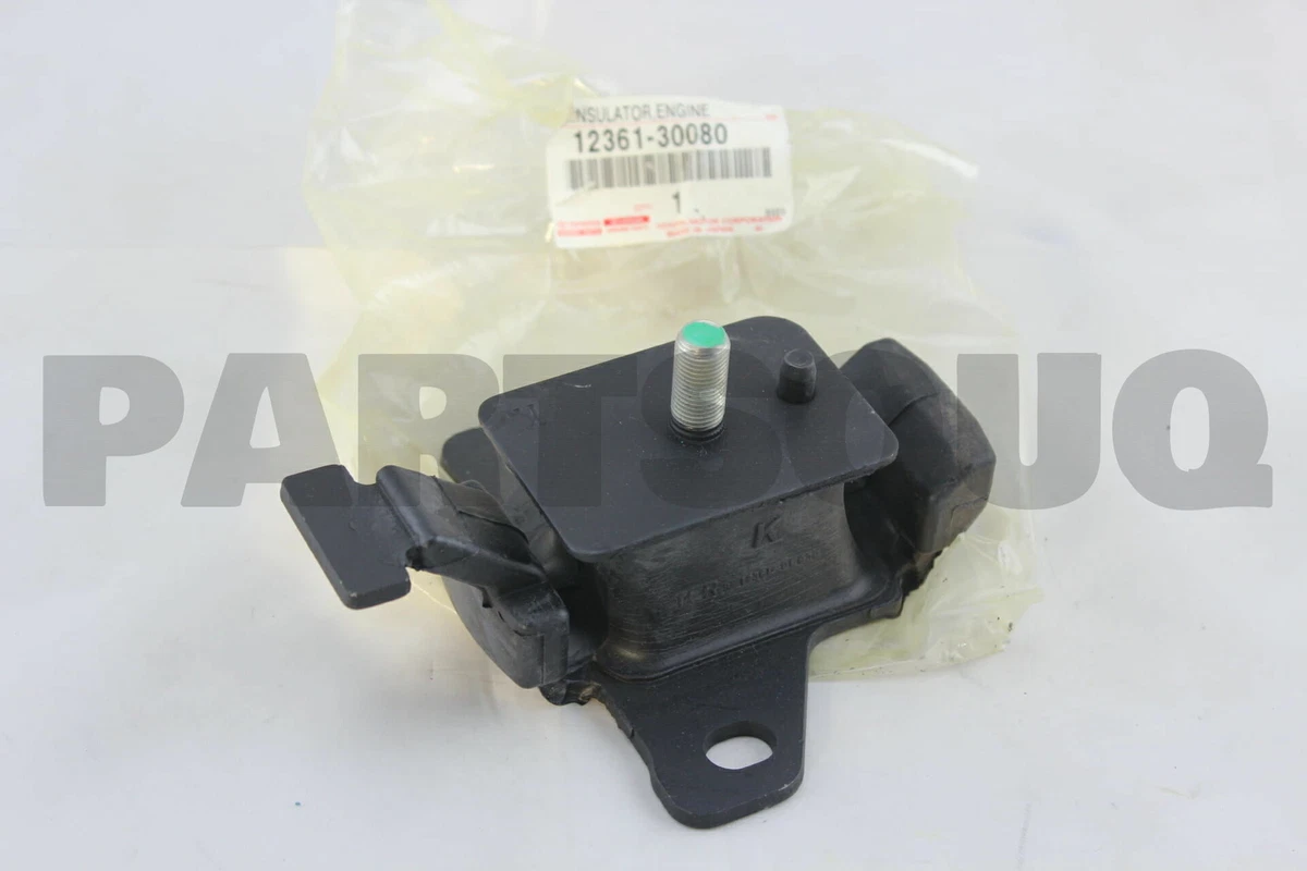 1236130080 Genuine Toyota INSULATOR, ENGINE MOUNTING, FRONT 12361 