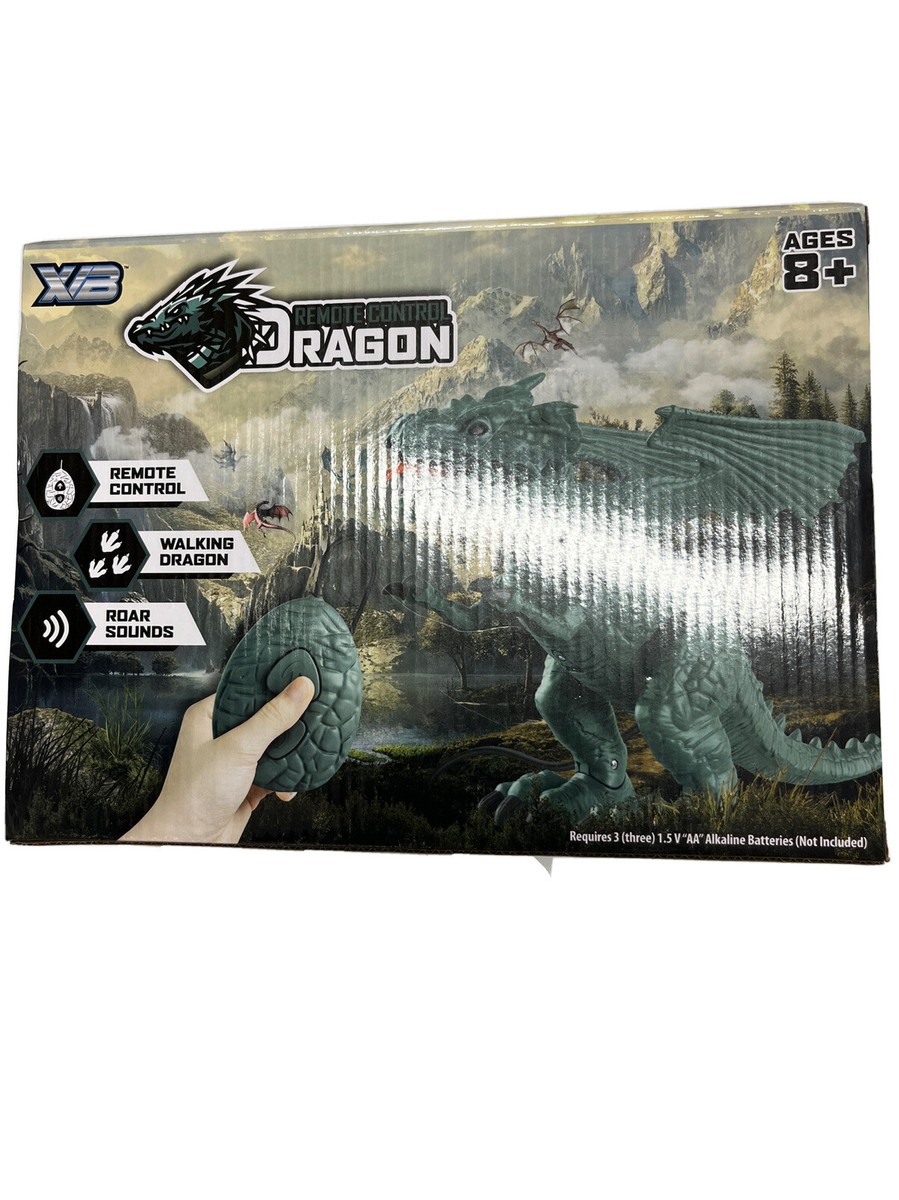 remote control GREEN Dragon this rc toy dragon walks & makes