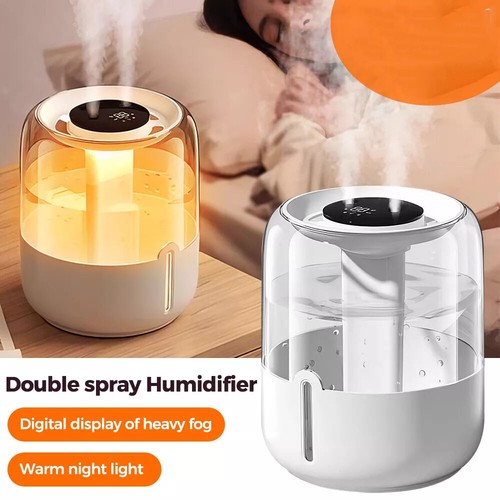 4L Humidifier Cool Mist Air Purifier for Home Baby Bedroom Plant Quiet Indoor - Picture 5 of 17