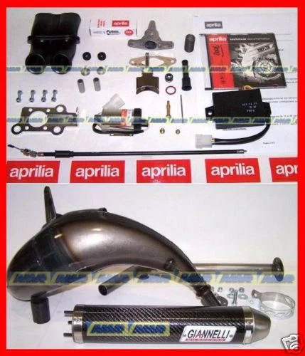 KIT POTENZIAMENTO APRILIA RX-MX 125 +Marmitta+Silenz.