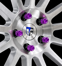 20 True Spike 12x1.25 Tuner Style Closed End Forged Steel Lug Nuts 2.25 Purple 20 True Spike 12x1.25 Tuner Style Closed End Forged Steel Lug Nuts 2.25 Purple