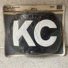 Vintage KC 6x9” Rectangular Light Covers KC Daylighters Set Of 2 KC 5600 NOS