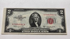 Series1953$2LegalTenderNote Off-center cut