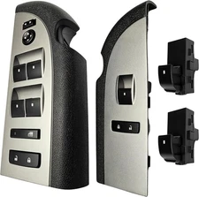 SWITCHDOCTOR  Window Master Switch, Bezel, Mirror & Lock 2007-2009 GMC Sierra