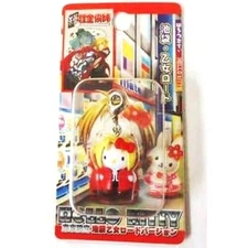 Hello Kitty Kitty Ikebukuro Otome Road Ver. Fastener Mascot Tokyo Lim Japan A606