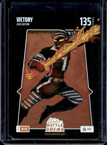 2026 Bo Jackson Battle Arena Victory Fire #BF-123