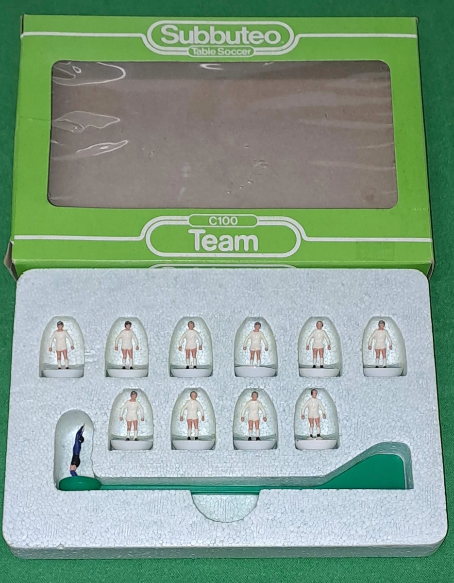 A boxed vintage Subbuteo table soccer Continental Club edition, circa