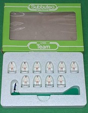 Boxato Subbuteo C100 21 Lupi 2° Belgio Anderlecht Real Madrid 1982 Mondiali
