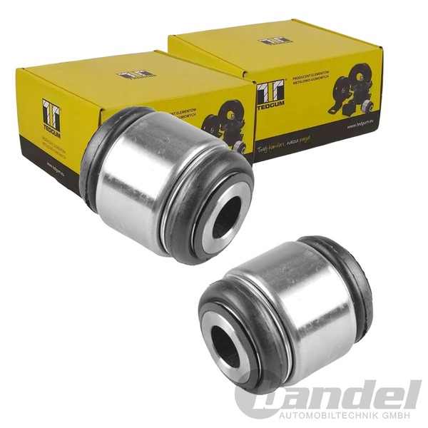 2X Tedgum Querlenkerlager Buchsen AußEn Hinten Unten Vorne Passend FüR Alfa 166-image