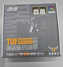 Refurbished ASUS TUF Gaming B550M-PLUS, AMD Ryzen AM4 DDR4 MATX Motherboard