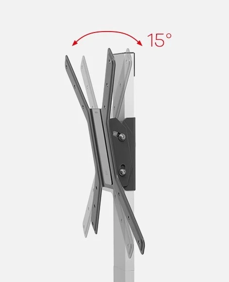 One For All TV Stand – Screen size 32-65” - NO drill solution - Tilt 15° WM6471 - Image 3 of 4