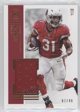 2017 Panini Encased First Hand Materials 7/49 David Johnson #19 1e5