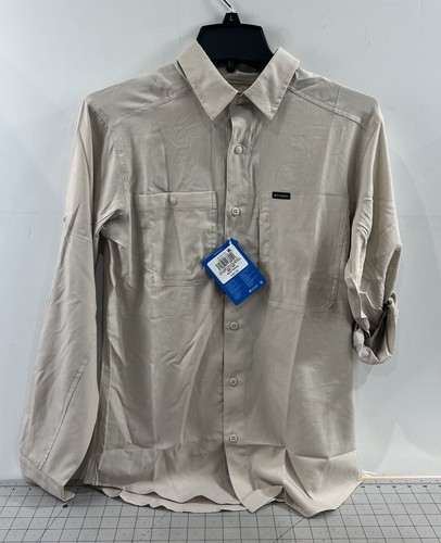 Columbia Men's Silver Ridge Utility Lite Long Sleeve Shirt Sz XS New OMNI-Shade