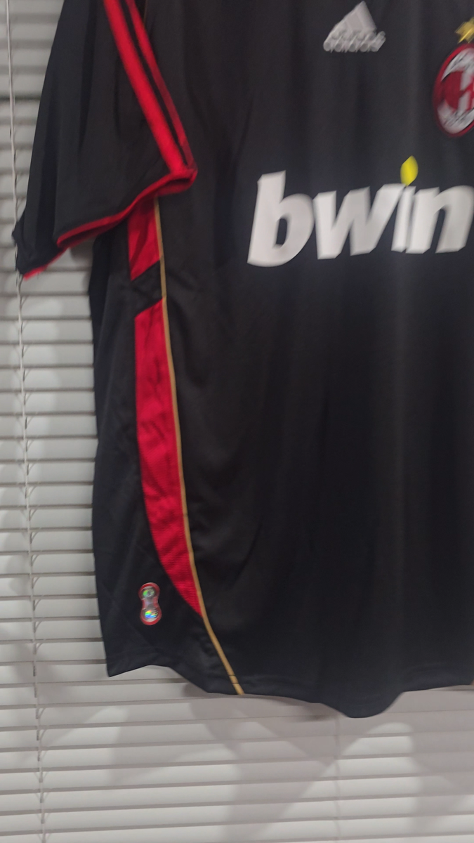 AC MILAN THIRD Black 2006/2007 - Retro Jersey - MALDINI # 3 - 2XL