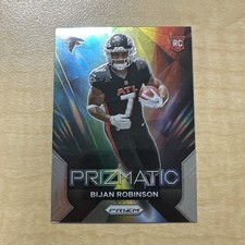 BIJAN ROBINSON 2023 Panini Prizm Rookie Green Prizmatic #19 (RC) - Falcons