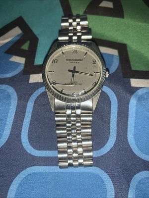Men's Swanson Watch Made In Japan 069790 | eBay