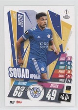 2020 Topps Match Attax UEFA Champions League Extra James Justin Rookie RC 00gy
