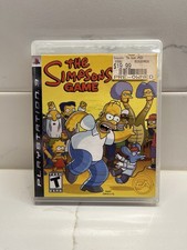 The Simpsons Game (Sony PlayStation 3 PS3  CIB Untested