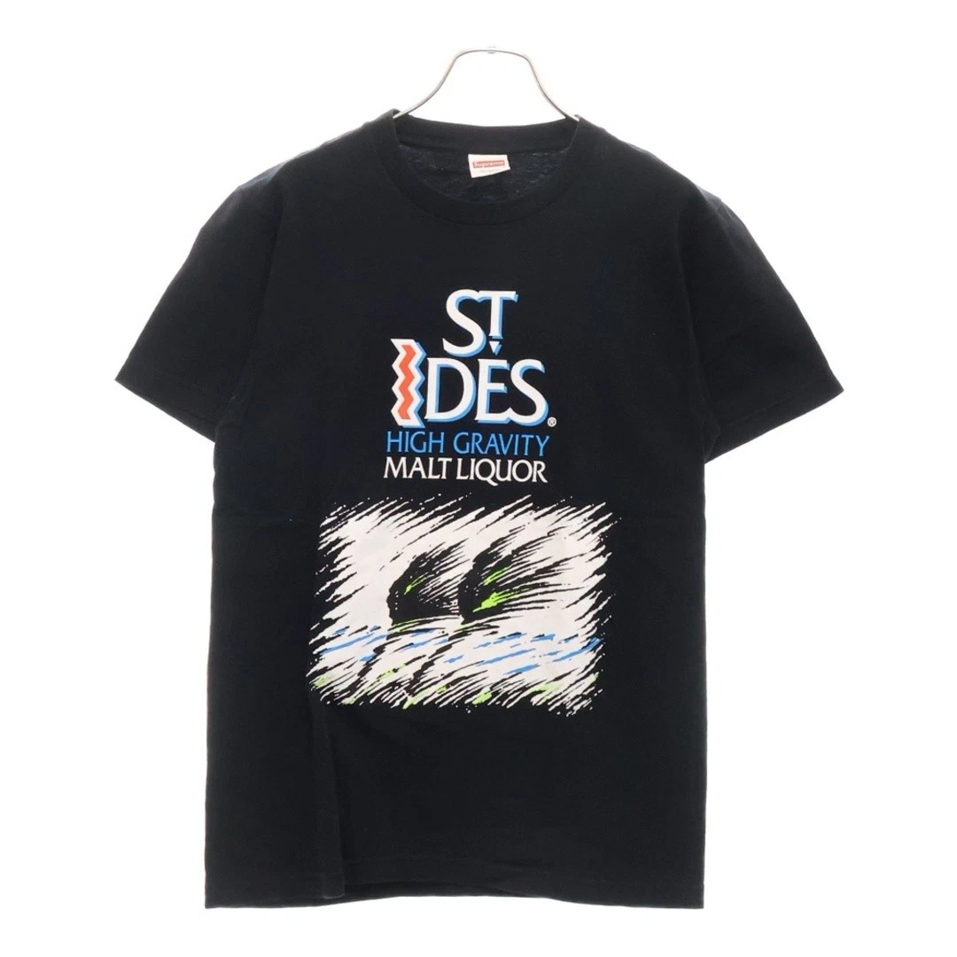 SUPREME 16SS St.Ides Tee St Idas imprimé manches courtes coupe et cousu noir occasion 535756