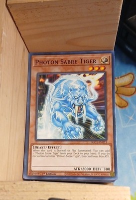 Photon Sabre Tiger EGO1-EN013 Egyptian God Deck: Obelisk the Tormentor 1st...