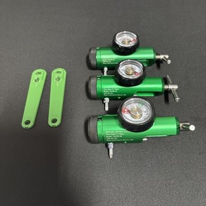 Lot of 3 Lightning X O2 Mini Oxygen Regulators CGA-870 Gauge Flow Rate 0-15lpm