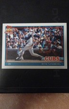 1991 Topps - Ryne Sandberg #740 Dot Before Name