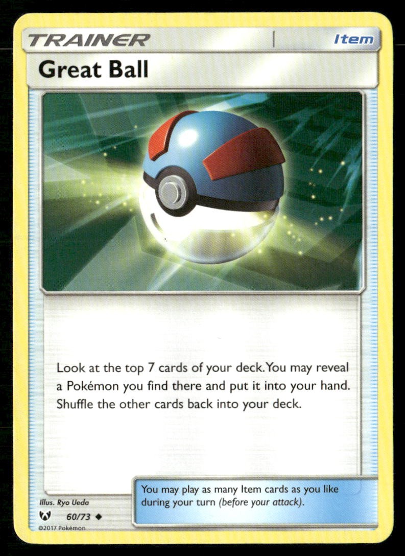 Great Ball Shining Legends 60 Uncommon Pokemon Near Mint