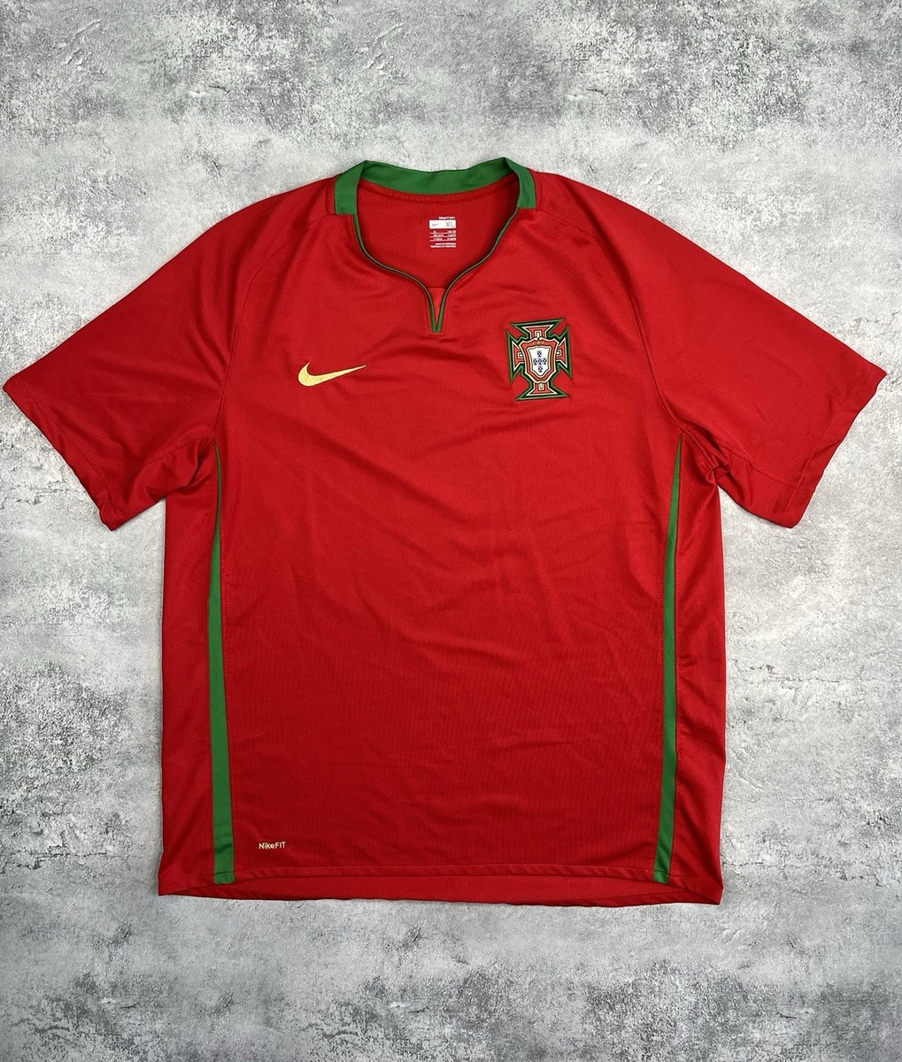 NIKE ポルトガル代表　限定ユニホーム　ユーロ2008 US Ｌサイズ未開封品 Portugal Euro 2008 Home Shirt UEFA Football Soccer Jersey Nike