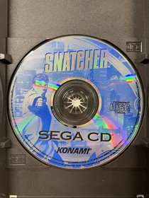 Sega CD Snatcher CIB Konami 1994 READ 