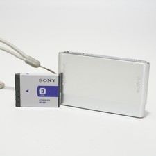 SONY Cyber-shot DSC-T77 Silver Compact Digital Camera No English Menu Japan