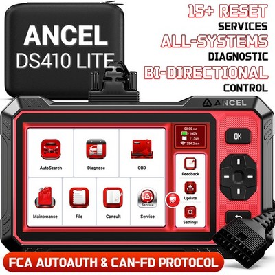 DS410 Lite All System Bidirectional Car OBD2 Scanner Diagnostic Tool DPF CAN-FD