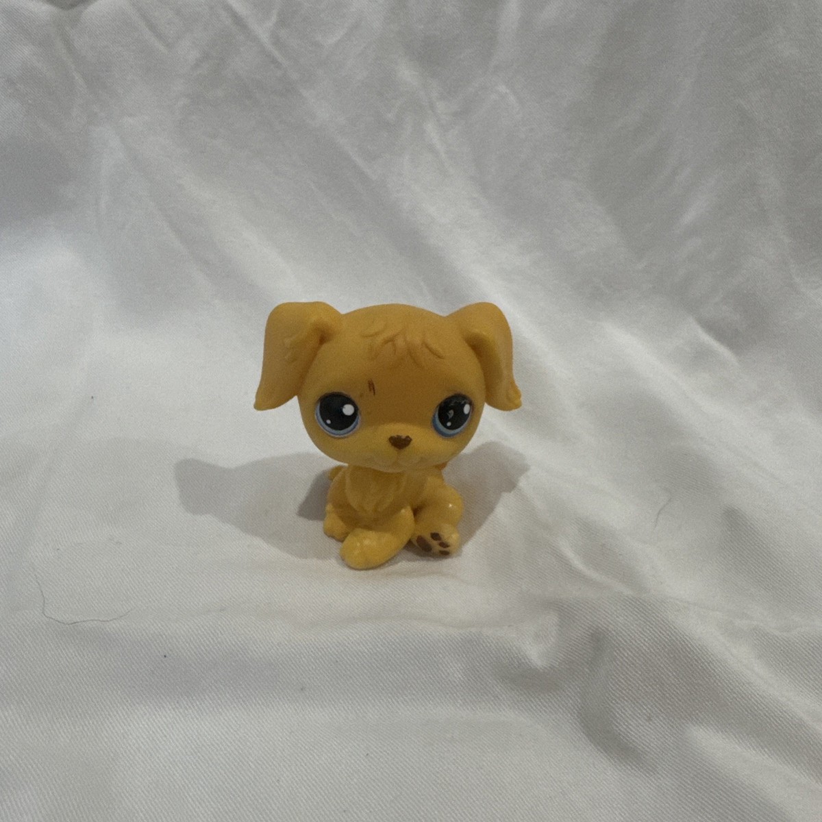Figurine Littlest Pet Shop LPS #21 Golden Retriever - Occasion, Chien Collection