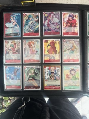 One Piece Eb 03 Heroines Complete Set Minus One Card Plus Binder