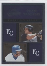 2003 Playoff Absolute Memorabilia Team Tandems Mike Sweeney Carlos Beltran 0i0