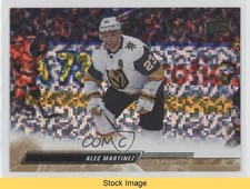 2022-23 Upper Deck Series 2 Speckled Rainbow Foil Alec Martinez #432 READ q2c