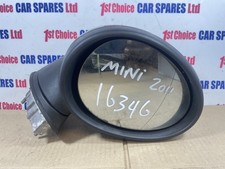 MINI Convertible COOPER D 2011 DRIVER BLACK WING DOOR MIRROR