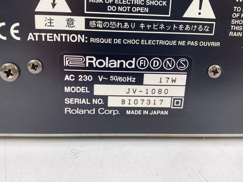 Roland JV-1080 64 Voice Synthesizer Module Rack - Picture 18 of 20