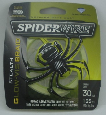 Spiderwire 1339767 SCS30GV-125 Stealth Geflochtene Schnur 30 LB Test