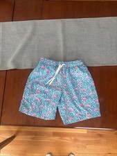 Men  s Chubbies Domingos Are For Flamingos 7 Inch Classic Swim Trunk Size Small