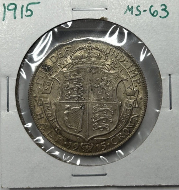 1915 Year UK Half Crown Coins for sale | eBay