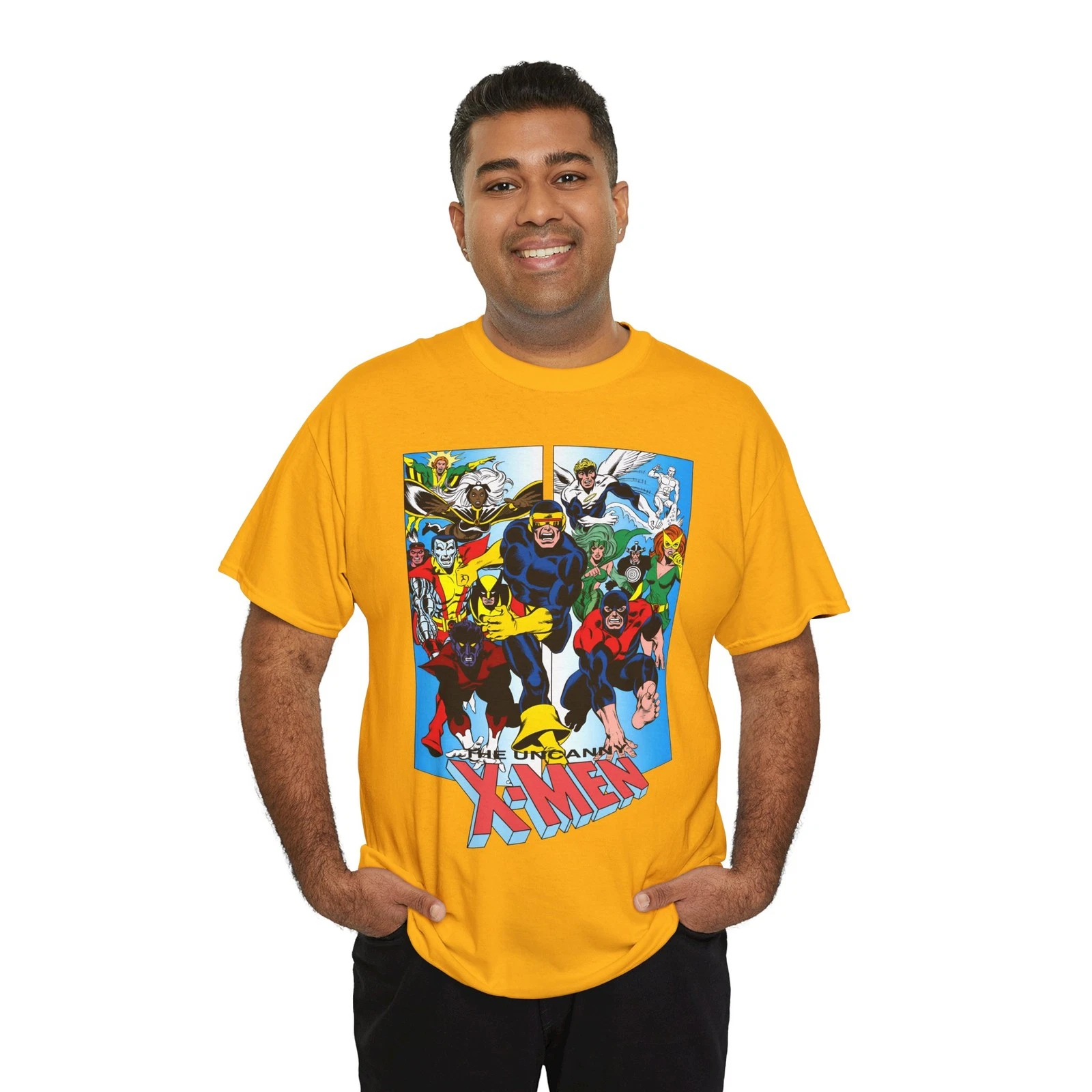 Uncanny X-Men T-Shirt - Dave Cockrum Art - Marvel Comics - Wolverine, Storm