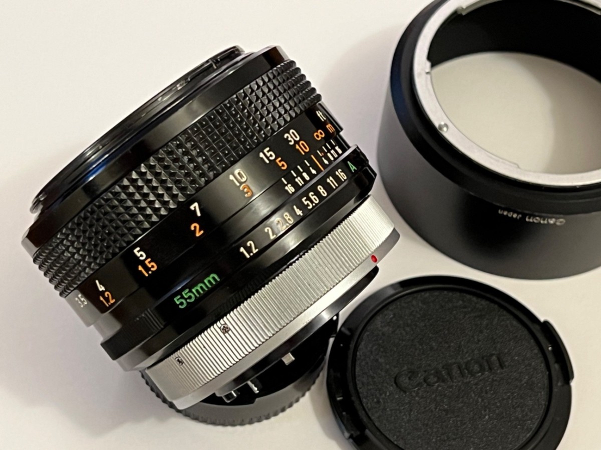 Canon FD 55mm f1.2 SSC Aspherical ASPH SLR Lens Made In