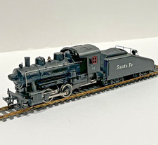 Tyco Mantua HO 0-4-0 Steam Locomotive Tender Santa Fe 99 - Runs