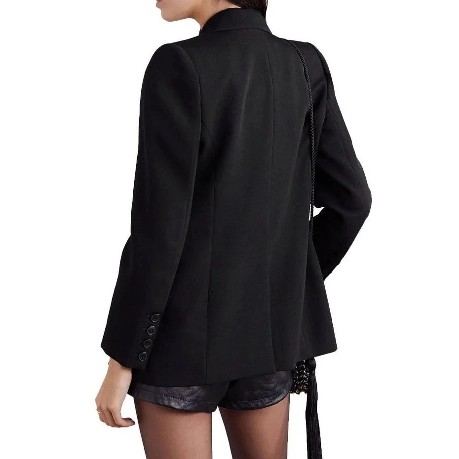 Isabel Marant Paryam 镶嵌夹克水晶铆钉尺寸 FR40 US 8 — 第 2/4 张图片