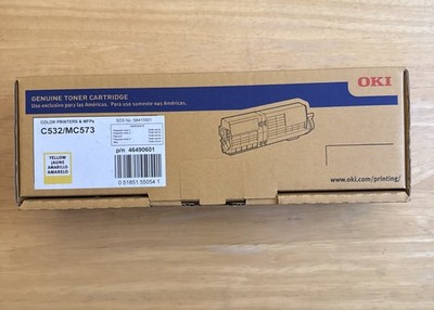 Oki Original Laser Toner Cartridge - Yellow Pack (46490501)