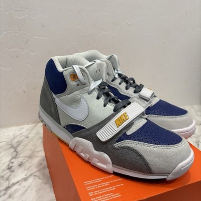 Nike AIR TRAINER 1 Mid Split Silver Royal FB8886 001 Mens Sneakers NBY 10.5
